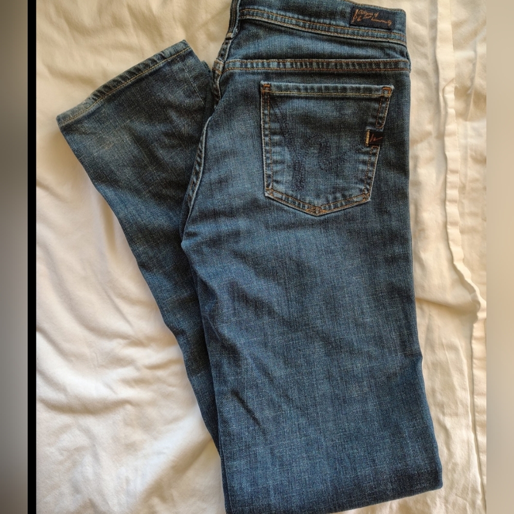 Citizens of Humanity Ava Stretch #142 Low Waist Straight Leg Jeans SZ 29 X 34